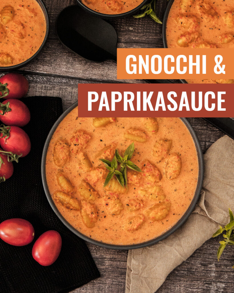 Gnocchi mit Paprikasauce